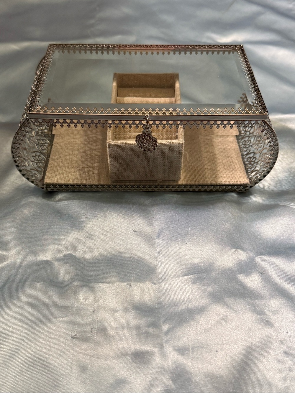 Rachel Ashwell Glass Jewelry Box